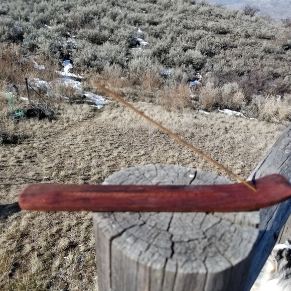 6 wooden incense holders - Picture 2 of 2